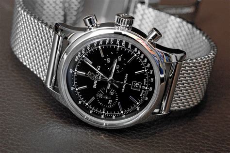 breitling transocean band|Breitling Transocean vintage.